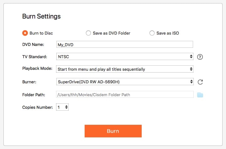 burn videos with the best mac dvd burner