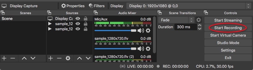 record youtube live stream
