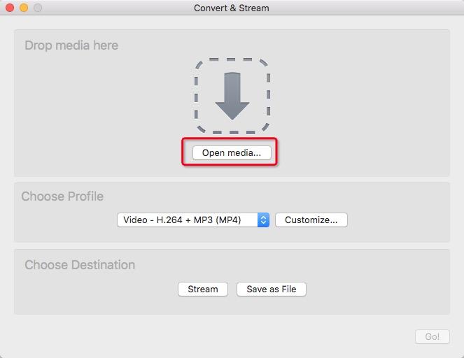 open a mov video on VLC Media Player