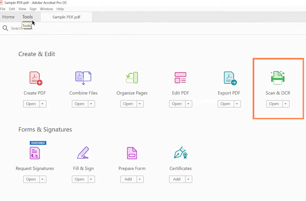 recognize text adobe2
