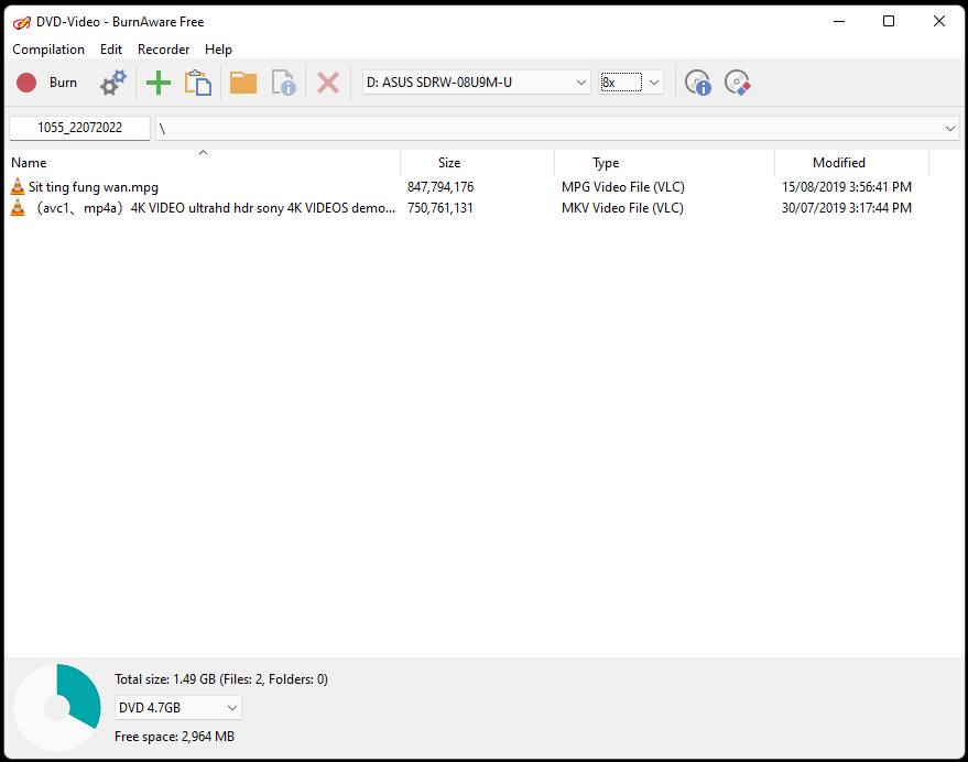 top 5 free dvd burner on windows10