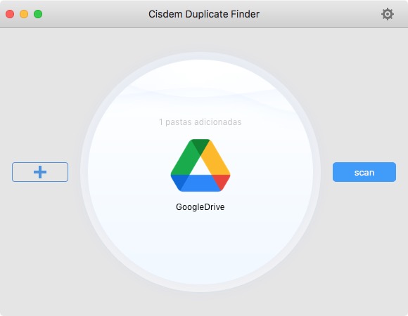 o botão Digitalizar