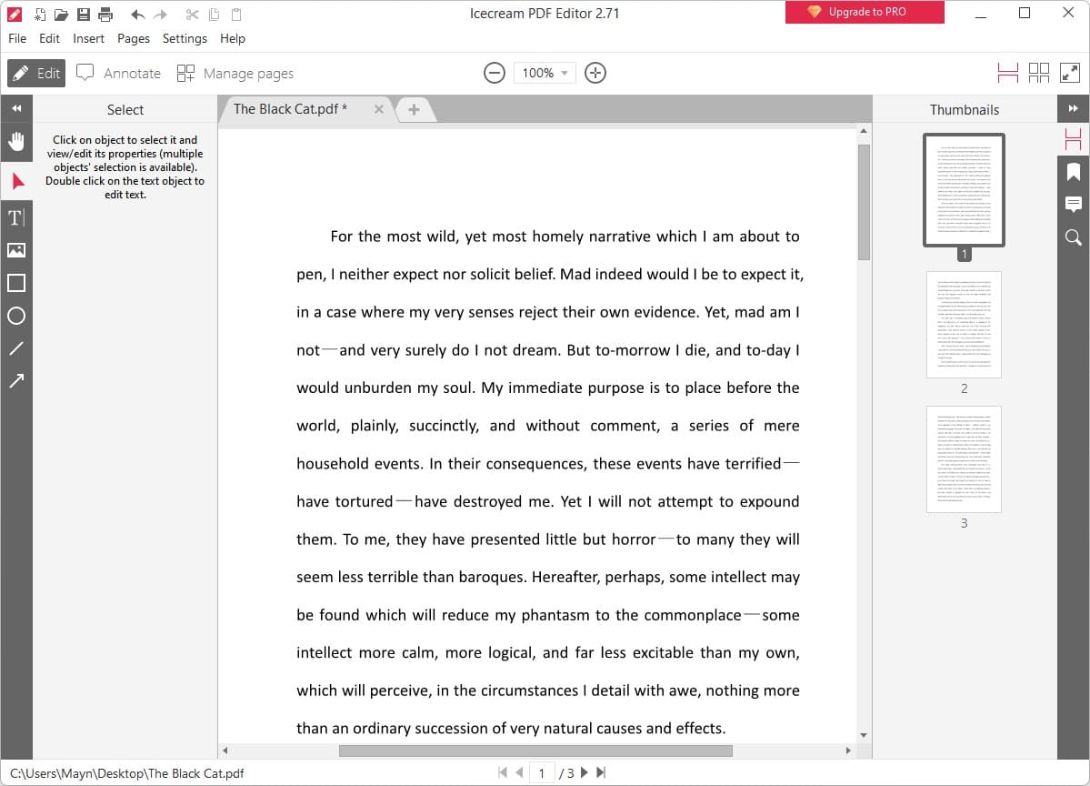 open source pdf editor icecream