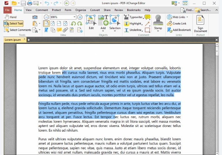 open source pdf editor pdfxchange