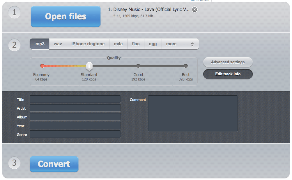 free mp4 to mp3 converter - online audio converter
