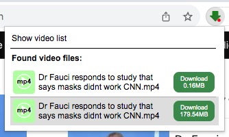 download cnn videos chrome extension