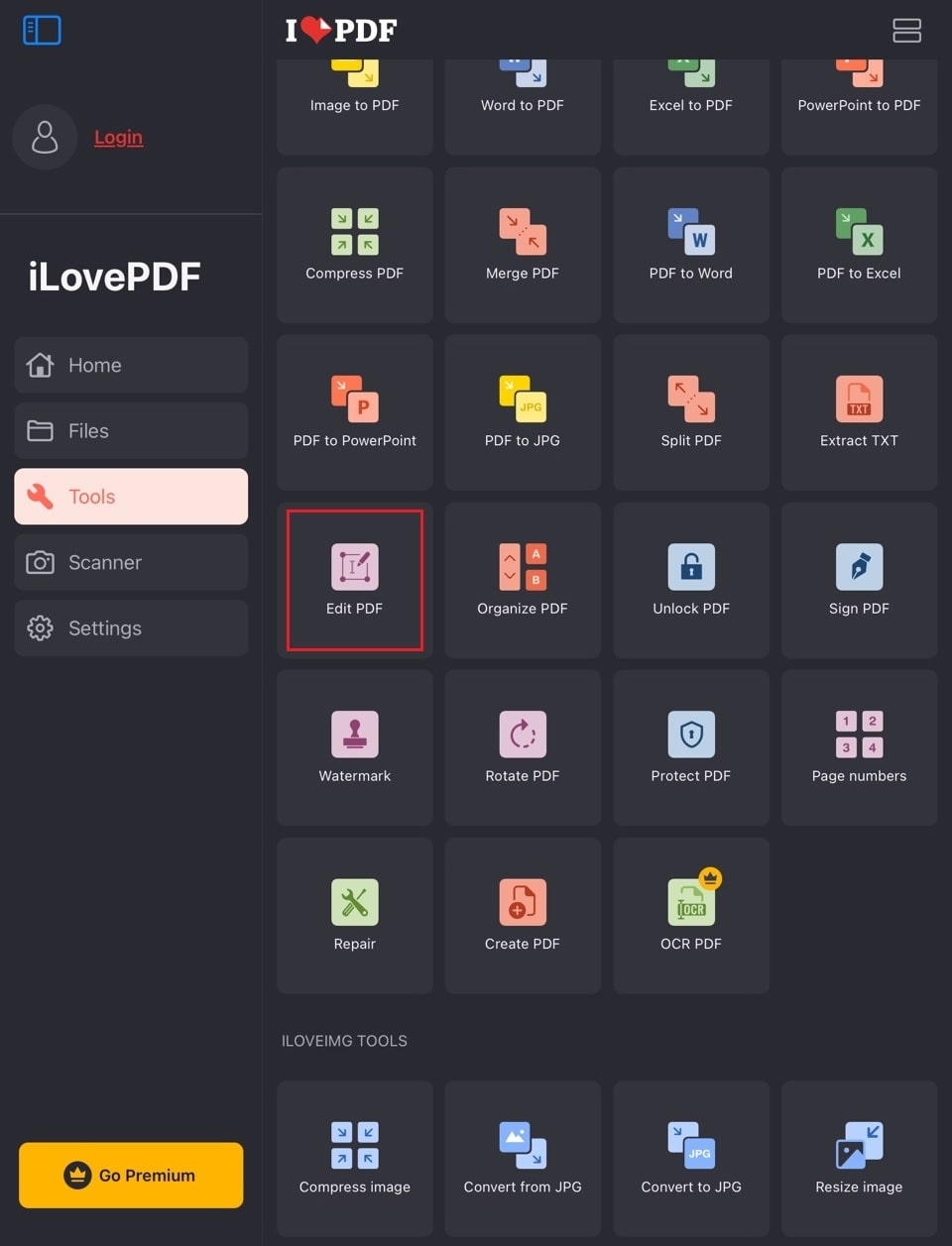 edit pdf resume mobile01
