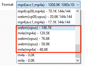 download YouTube to audio format