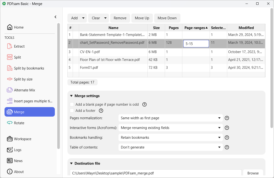 combine pdf withour adobe pdfsam03