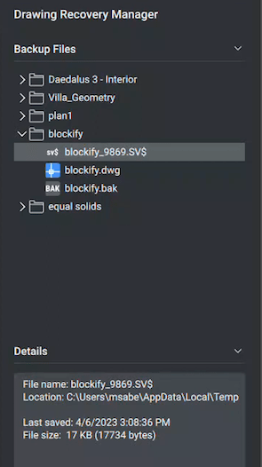 dwg recovery manager 02