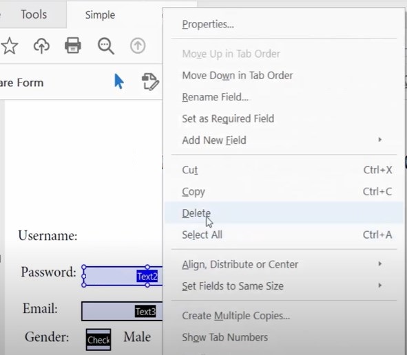 remove fillable fields from pdf adobe02