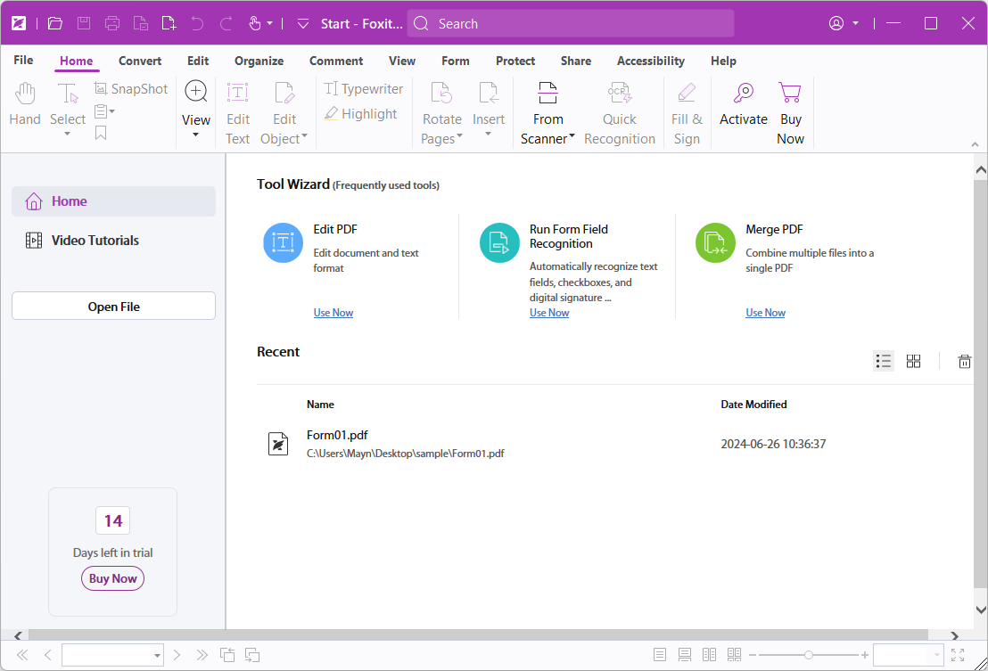 remove fillable fields from pdf foxit01