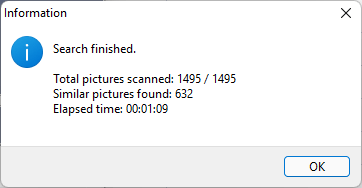 the Information message box