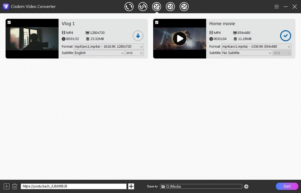 Download YouTube private videos in Cisdem