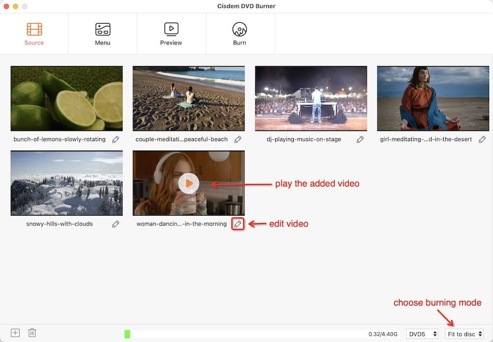 Create DVD on Mac CISdem 01