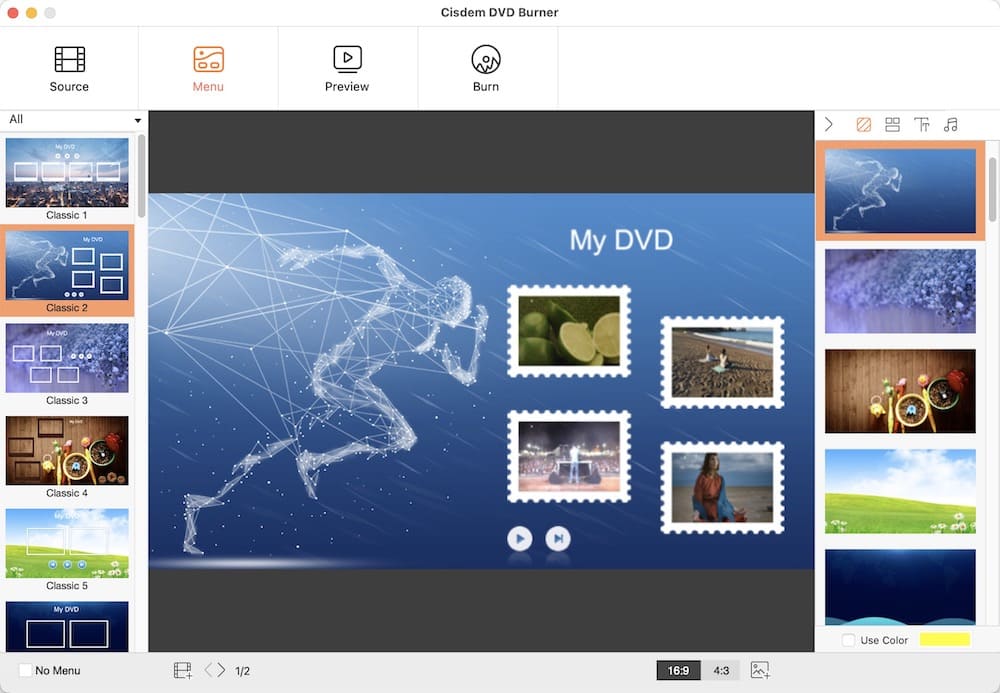 Create DVD on Mac CISdem 03