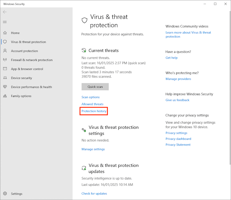 restore emp from windows security 02
