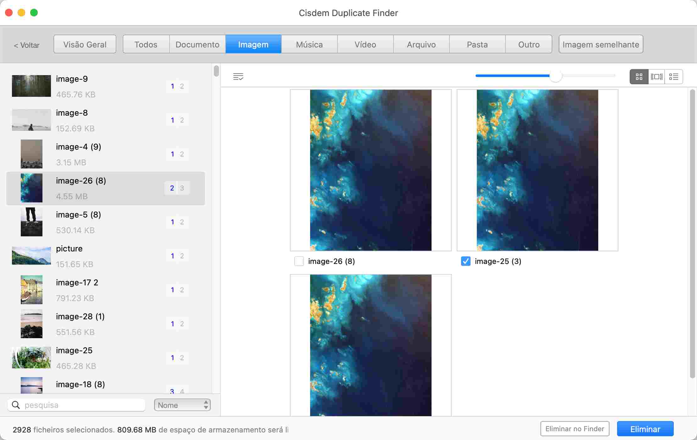 visualizar duplicatas do OneDrive em todas as guias