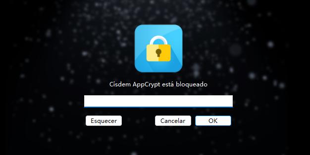 uma tela pedindo para você digitar uma senha