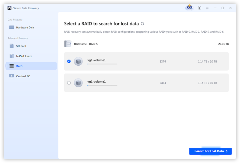 recover raid cisdem 02