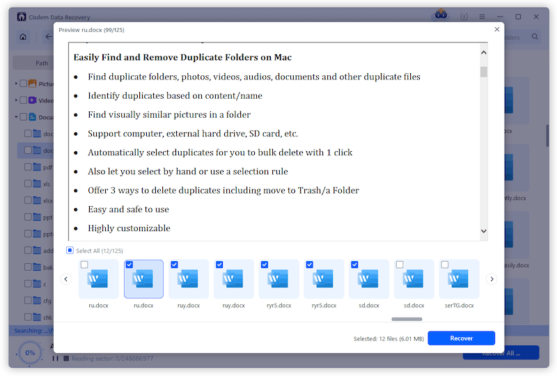 recover google docs cisdem 05