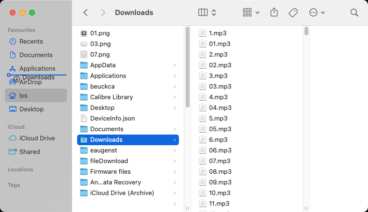 downloads location 02