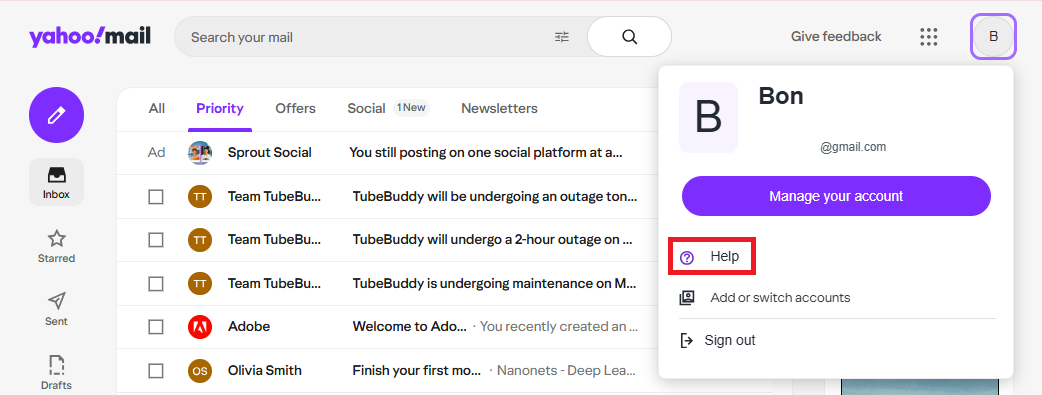 how to recover old yahoo emails support01