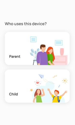 select parent or child