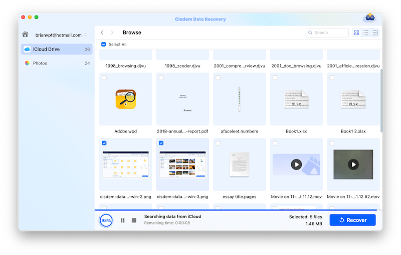 recover icloud photos cisdem 06