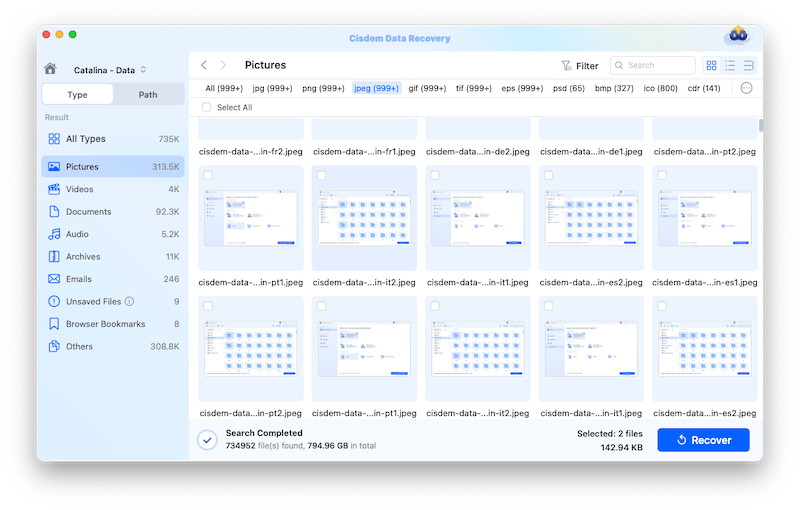 recover sd card mac cisdem 02