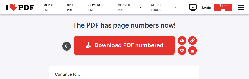 add page numbers to pdf online03