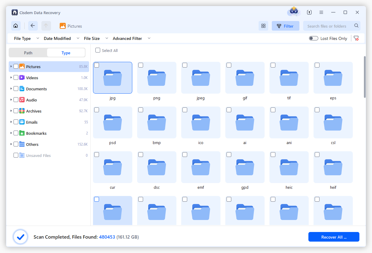 restore music picture document folders windows cisdem02