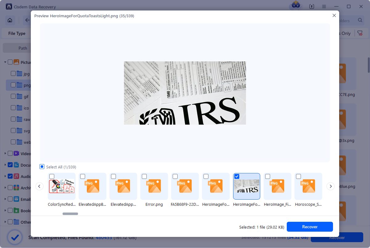 restore music picture document folders windows cisdem03