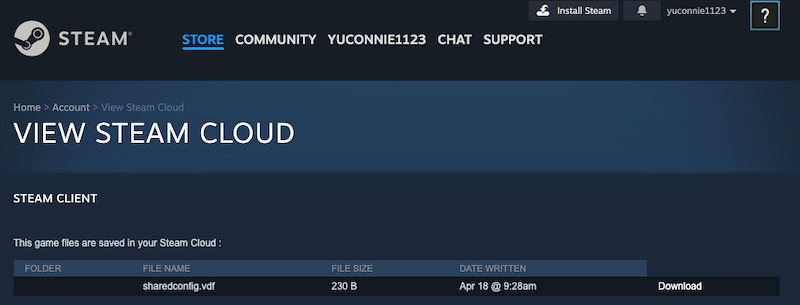 download steam cloud