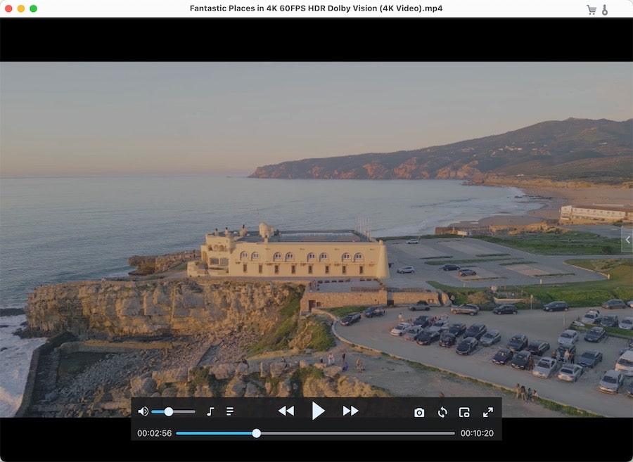 cisdem 4k player for mac playback interface