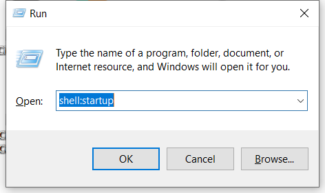 access startup folder 02