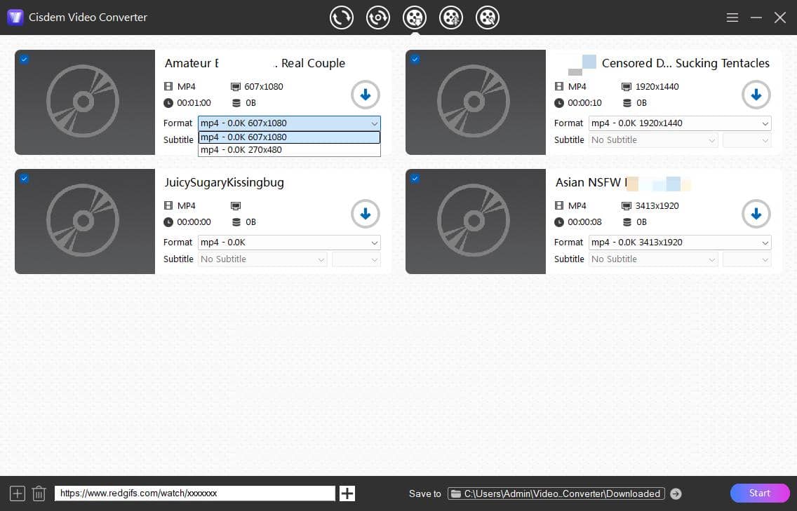 download redgifs video in bulk