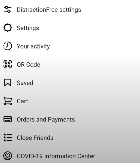DistractionFree settings