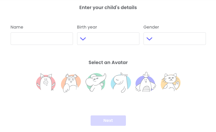 Creating a profile in Qustodio
