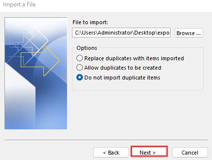 how to handle duplicates