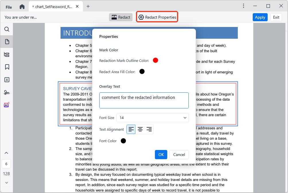 how to redact pdf without adobe pro cisdem04