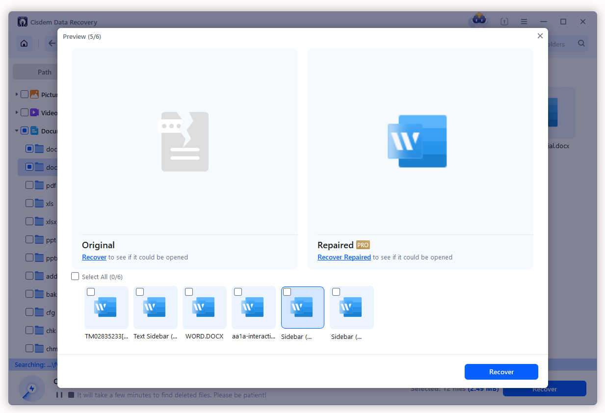 text recovery converter cisdem 03