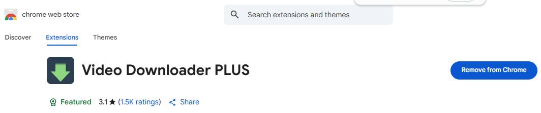 install chrome extension for dailymotion video download