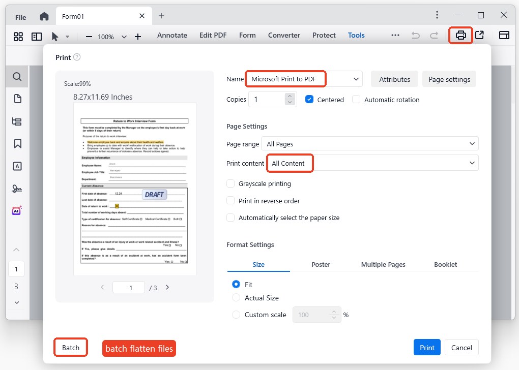 flatten acrobat cisdem03