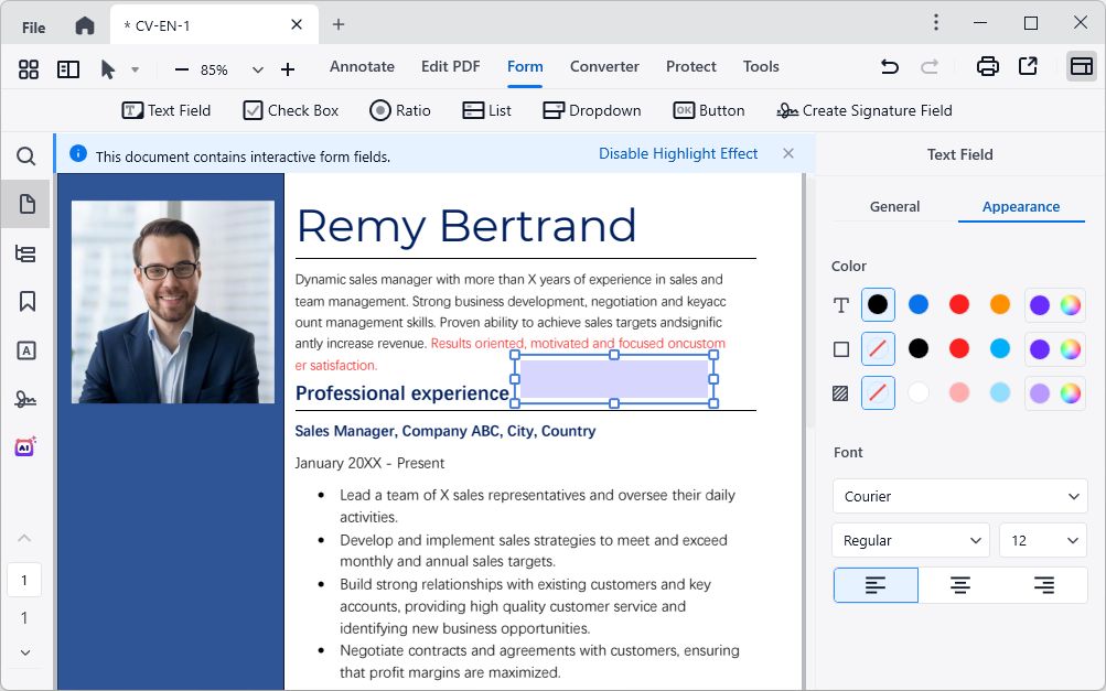 edit pdf resume cisdem03