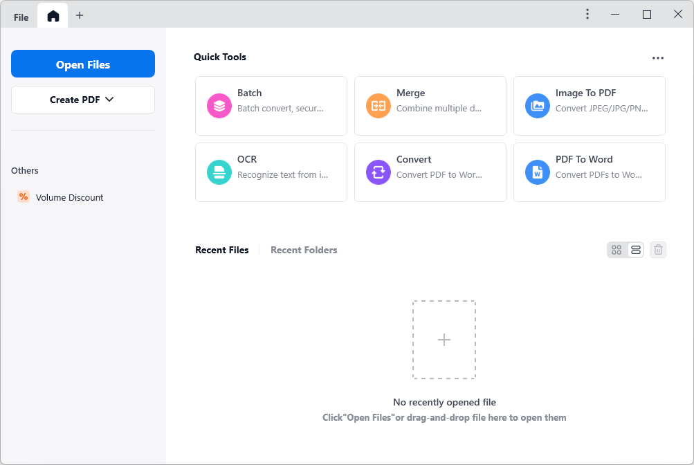 rotate pdf master main interface