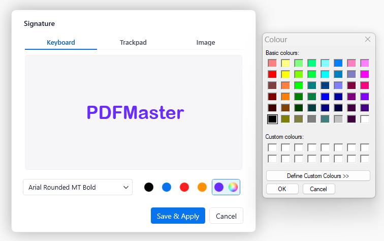 create a signature for pdf cisdem03