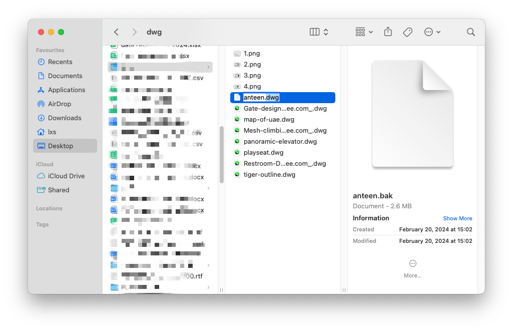 recover with bak file 02