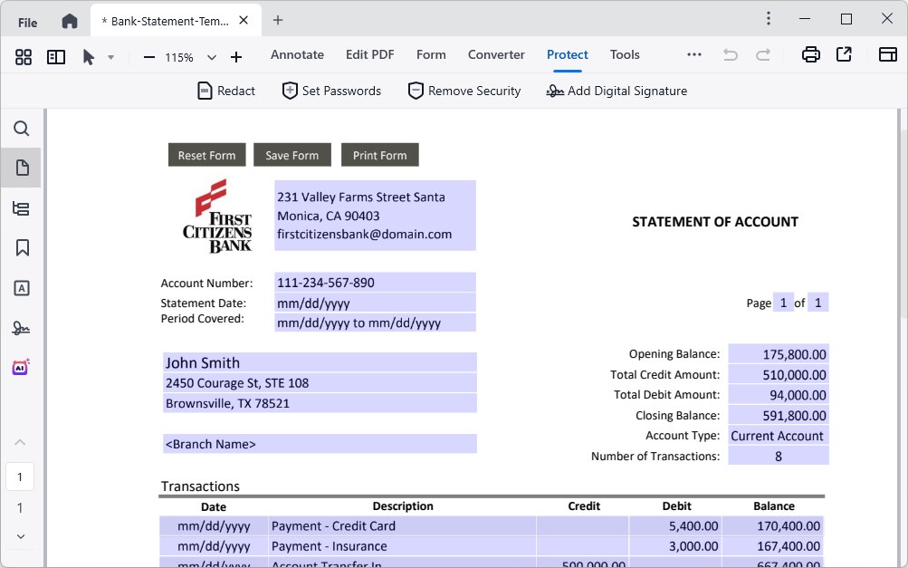 edit bank statement cisdem04