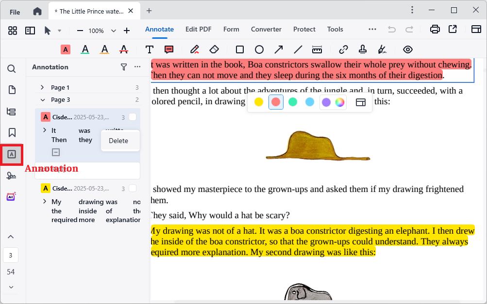 remove highlight from pdf cisdem03